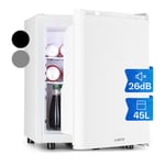 Mini Fridge 45 L Table Top Fridge for Bedroom Beer Fridge Drinks Cooler White 