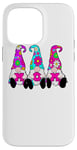 iPhone 14 Pro Max 3 Cute Mom Gnomes Daisy Flowers Hat Mother Gnomies Case