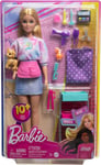 Mattel Barbie Malibu -nukke ja koira