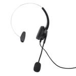 USB Headset With Microphone Monaural Headsets Noise Reduction For Home Office