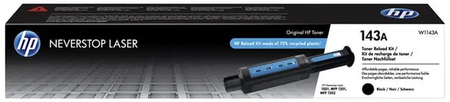 HP 143A Reload Kit - Svart - toner-refill