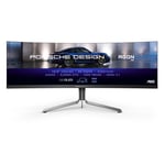 AOC Porsche PD49 LED display 124,5 cm (49") 5120 x 1440 piksler DQHD QDOLED Sort