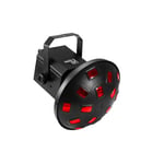 EUROLITE LED Z-4000 Ekstremt lysende derby med 8 x 3 W LED i 8 farver, inkl. IR-fjernbetjening.