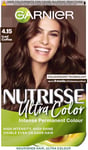 Garnier Nutrisse Hair Dye 4.15 Iced Coffee, Permanent Intense Brown Color