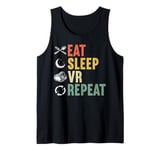 Virtual Reality Athlete Funny VR Gamer Console Headset Tank Top