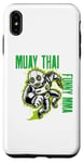 Coque pour iPhone XS Max Muay Thai Space Robot, MMA, kickboxing, jiu-jitsu, combat