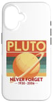 Coque pour iPhone 16 Honoring Our Lost Planet Pluto Never Forget 1930 2006