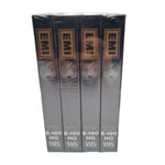 EMI Blank VHS Video Cassette Tapes x4 NEW SEALED E-180 HQ PAL