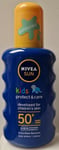 Nivea Sun Kids Moisturising Sun Spray SPF 50+ Water Resistant 1x 200ml