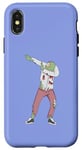 Coque pour iPhone X/XS Zombie drôle Dabbing Halloween Party Fun