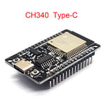 DEV -Carte de développement Bluetooth sans fil,ESP32,ESP32S,ESP32,ESP32,V1,WiFi,Micro,Type-C,USB,Touristes,Core,CP2102,CH340,en option - Type ESP32 Type C