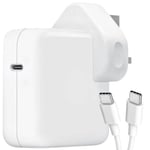 Chargevine® Apple MacBook Charger - 61W USB-C Power Adapter with 6FT USB-C Appl