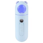 Handheld Mini Humidifier Facial Mister USB Rechargeable Cool Mist Facial Steamer Handy Mist Sprayer Hydrating Water Mist Maker