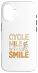 Coque pour iPhone 16 Citation Cycliste Cycliste Bike Rider