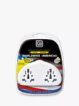 Go Travel Duo USB World to USA Travel Adaptor