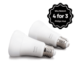 Philips Hue - Hvit Ambiance A6 E27 - 2-pakning