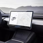 2 st Tesla Model 3 /y 9d Hd Härdat Glas Pekskärmsskydd Snabb Gratis Frakt