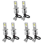 3X 2X H3 Super Bright led Phare Antibrouillard Ampoule de Conduite 6000K Blanc 10W