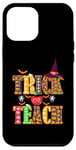 Coque pour iPhone 15 Pro Max Trick or Teach Halloween Professeur maternelle École effrayante