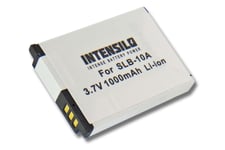 INTENSILO Li-Ion Batterie 1000mAh 3.7V pour appareil photo, caméra Samsung WB380F comme SLB-10A