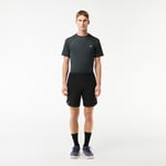 Lacoste Short Sport taffetas léger stretch Taille XS Noir