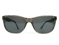 Persol Sunglasses 3291-S 1103/48 Trasp Taupe Gray with gray Polarized Lenses