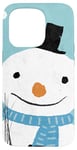 Coque pour iPhone 15 Pro Le plus mignon bonhomme de neige de Noël d'hiver