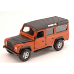 LAND ROVER DEFENDER 110 STATION WAGON 1995 COPPER METALLIC/BLACK 1:32 Burago