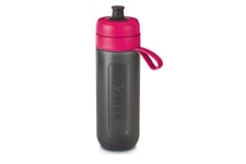 Gourde filtrante active Brita Rose avec 1 filtre MicroDisc inclus