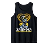 Learn From The Past African Symbol Adinkra Sankofa History Tank Top