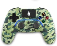 Spartan Gear - Aspis 4 Langaton PS4 ja Langallinen PC Ohjain Green Camo