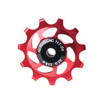 Roue Jockey 13T derailleur Roue Jockey 13T vélo Roue Jockey Dérailleur arrière vélo chaîne Céramique Roue Jockey Dérailleurs Roue Jockey Red,1