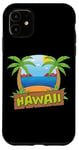 Coque pour iPhone 11 Aloha Hawaii Surf Beach Vintage Maui Vacances Hawaïennes Surf Beach