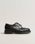 Solovair American Brogue Shoe Black Shine