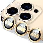 Kamera Beskytter til iPhone 11 Pro/Pro Max - Guld