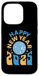 iPhone 14 Pro Happy New Year 2025 Disco Ball 80s Family Matching Case