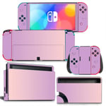 Kit De Autocollants Skin Decal Pour Switch Oled Console De Jeu Full Body Ns Oled, T1tn-Nsoled-2003