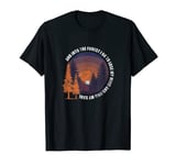 And Into The Forest I Go Nature Pine Trees Camping Grunge T-Shirt