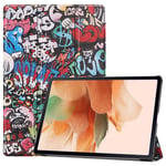 Samsung Tab S7 FE    Designer Tri-Fold Case      Graffiti