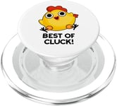 Best Of Cluck Jeu de mots amusant au poulet PopSockets PopGrip pour MagSafe