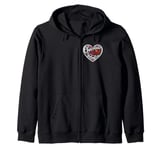 Valentines Day Chocolate Lover Chocolate Is My Valentines Zip Hoodie