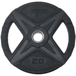 Master Fitness Nero Rubber Plate Vægt 20 kg