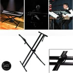 Piano électronique X Stand Keyboard Standard Portable Rack Adjustable Metal