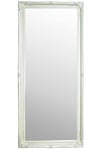 Mirror Full Length White Dressing/Hall Complete with Pilkington's Glass-Overall Size: 66 inches x 30 inches (168cm x 77cm), Wood, 168x76