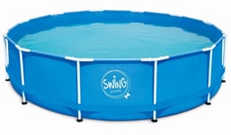 SWING Metal Frame Pool Ø457x84cm, 16.700L