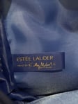 Estee Lauder Blue Santorini Makeup/Cosmetics Bag RARE Print by Kitty McCall NEW