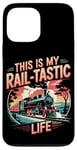 Coque pour iPhone 13 Pro Max Rail-Tastic Life Locomotive de train