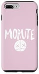 Coque pour iPhone 7 Plus/8 Plus Morute Esthétique Poupée effrayante + Adorable Horreur Goth Croix