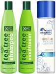 Head&Shoulders Hair Micellar Treatment Cleanser + TEA TREE Shampoo + Conditioner