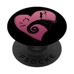 Disney The Nightmare Before Christmas Jack and Sally Heart PopSockets PopGrip Interchangeable